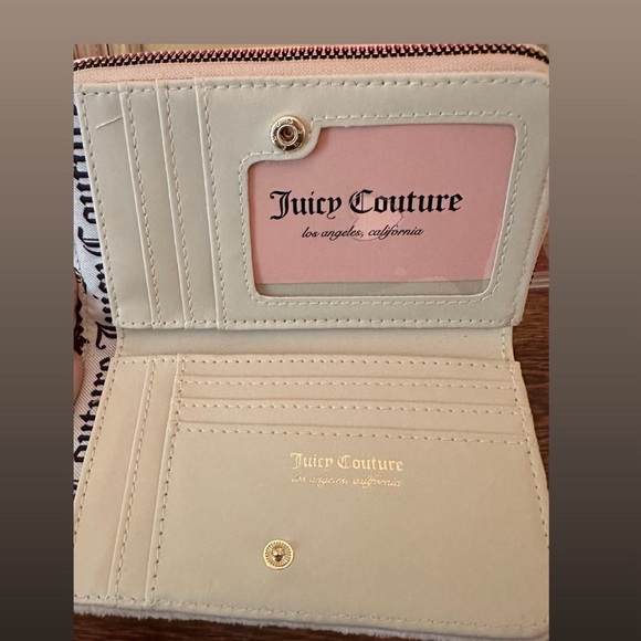 ⛔️SOLD⛔️2 Piece Set-Juicy Couture Pink Big Spender Mini-Tote & Bifold Wallet - Picture 5 of 8